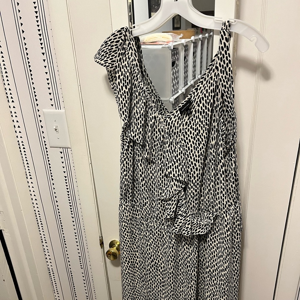 Who What Wear asymmetrical cross body dress